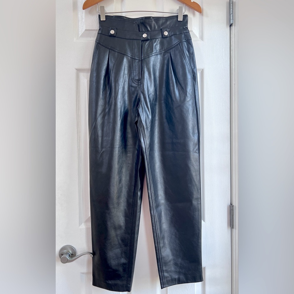 Brand new faux leather pants